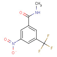 22227-30-1 N-methyl-3-nitro-5-(trifluoromethyl)benzamide chemical structure