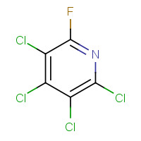 17717-16-7 2,3,4,5-tetrachloro-6-fluoropyridine chemical structure