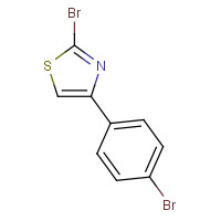 98591-51-6 2-bromo-4-(4-bromophenyl)-1,3-thiazole chemical structure