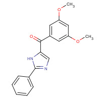 1253697-87-8 (3,5-dimethoxyphenyl)-(2-phenyl-1H-imidazol-5-yl)methanone chemical structure