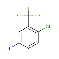 260355-20-2 1-chloro-4-iodo-2-(trifluoromethyl)benzene chemical structure