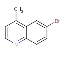 41037-28-9 6-bromo-4-methylquinoline chemical structure