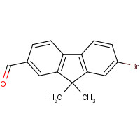 944940-90-3 7-bromo-9,9-dimethylfluorene-2-carbaldehyde chemical structure