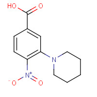 1141473-72-4 4-nitro-3-piperidin-1-ylbenzoic acid chemical structure
