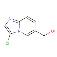 167884-21-1 (3-chloroimidazo[1,2-a]pyridin-6-yl)methanol chemical structure