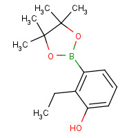 948592-58-3 2-ethyl-3-(4,4,5,5-tetramethyl-1,3,2-dioxaborolan-2-yl)phenol chemical structure