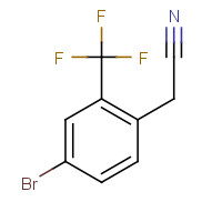 877131-92-5 2-[4-bromo-2-(trifluoromethyl)phenyl]acetonitrile chemical structure