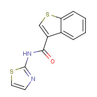 925145-46-6 N-(1,3-thiazol-2-yl)-1-benzothiophene-3-carboxamide chemical structure
