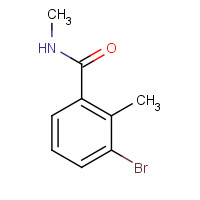 1310405-49-2 3-bromo-N,2-dimethylbenzamide chemical structure