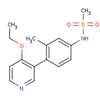 1357093-89-0 N-[4-(4-ethoxypyridin-3-yl)-3-methylphenyl]methanesulfonamide chemical structure