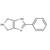 1329996-88-4 2-phenyl-1,4,5,6-tetrahydropyrrolo[3,4-d]imidazole chemical structure
