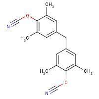 101657-77-6 [4-[(4-cyanato-3,5-dimethylphenyl)methyl]-2,6-dimethylphenyl] cyanate chemical structure