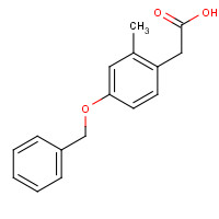 383135-10-2 2-(2-methyl-4-phenylmethoxyphenyl)acetic acid chemical structure