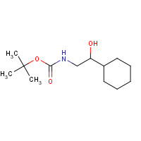 913642-39-4 tert-butyl N-(2-cyclohexyl-2-hydroxyethyl)carbamate chemical structure