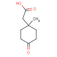 1334386-73-0 2-(1-methyl-4-oxocyclohexyl)acetic acid chemical structure