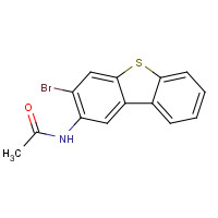 65642-89-9 N-(3-bromodibenzothiophen-2-yl)acetamide chemical structure
