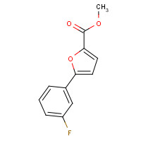 54023-07-3 methyl 5-(3-fluorophenyl)furan-2-carboxylate chemical structure