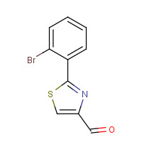 885279-14-1 2-(2-bromophenyl)-1,3-thiazole-4-carbaldehyde chemical structure