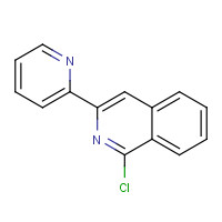 58839-98-8 1-chloro-3-pyridin-2-ylisoquinoline chemical structure