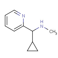 1177331-48-4 1-cyclopropyl-N-methyl-1-pyridin-2-ylmethanamine chemical structure