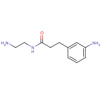 273746-73-9 N-(2-aminoethyl)-3-(3-aminophenyl)propanamide chemical structure
