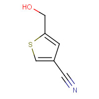 80577-96-4 5-(hydroxymethyl)thiophene-3-carbonitrile chemical structure