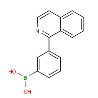 881913-23-1 (3-isoquinolin-1-ylphenyl)boronic acid chemical structure