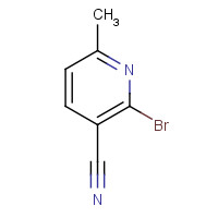 155265-57-9 2-bromo-6-methylpyridine-3-carbonitrile chemical structure