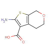 923010-75-7 2-amino-5,7-dihydro-4H-thieno[2,3-c]pyran-3-carboxylic acid chemical structure