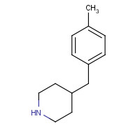 92822-01-0 4-[(4-methylphenyl)methyl]piperidine chemical structure