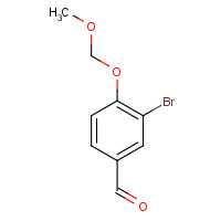162269-90-1 3-bromo-4-(methoxymethoxy)benzaldehyde chemical structure