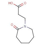 505026-81-3 3-(2-oxoazepan-1-yl)propanoic acid chemical structure