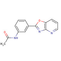 52333-92-3 N-[3-([1,3]oxazolo[4,5-b]pyridin-2-yl)phenyl]acetamide chemical structure