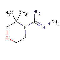 1250888-69-7 N',3,3-trimethylmorpholine-4-carboximidamide chemical structure