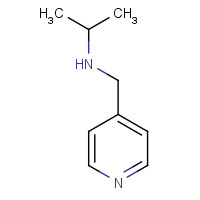 70065-82-6 N-(pyridin-4-ylmethyl)propan-2-amine chemical structure