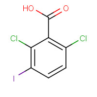 80257-11-0 2,6-dichloro-3-iodobenzoic acid chemical structure