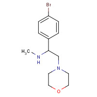 1003878-36-1 1-(4-bromophenyl)-N-methyl-2-morpholin-4-ylethanamine chemical structure