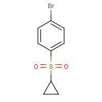 648906-28-9 1-bromo-4-cyclopropylsulfonylbenzene chemical structure
