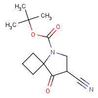 1245645-96-8 tert-butyl 7-cyano-8-oxo-5-azaspiro[3.4]octane-5-carboxylate chemical structure