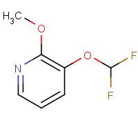 1241752-47-5 3-(difluoromethoxy)-2-methoxypyridine chemical structure