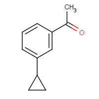 408359-52-4 1-(3-cyclopropylphenyl)ethanone chemical structure