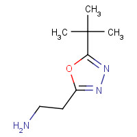 944907-24-8 2-(5-tert-butyl-1,3,4-oxadiazol-2-yl)ethanamine chemical structure