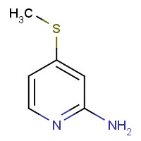 38240-26-5 4-methylsulfanylpyridin-2-amine chemical structure