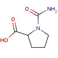 125411-62-3 1-carbamoylpyrrolidine-2-carboxylic acid chemical structure