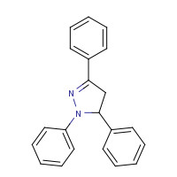 742-01-8 2,3,5-triphenyl-3,4-dihydropyrazole chemical structure