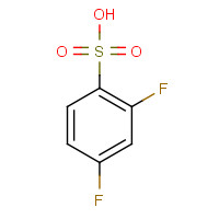 46020-63-7 2,4-difluorobenzenesulfonic acid chemical structure