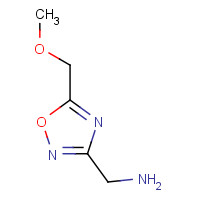 893748-77-1 [5-(methoxymethyl)-1,2,4-oxadiazol-3-yl]methanamine chemical structure