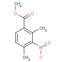 24805-54-7 methyl 2,4-dimethyl-3-nitrobenzoate chemical structure