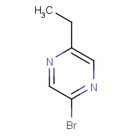 1086382-74-2 2-bromo-5-ethylpyrazine chemical structure