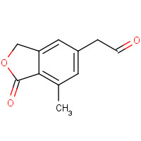 1374572-93-6 2-(7-methyl-1-oxo-3H-2-benzofuran-5-yl)acetaldehyde chemical structure